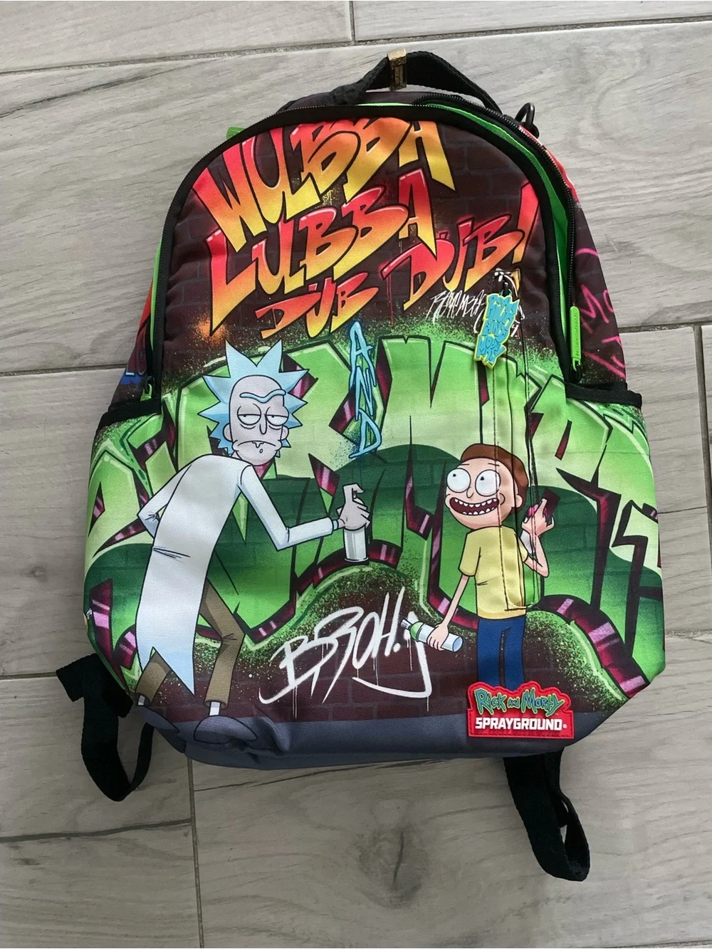 Sprayground Rick and Morty Limited edition backpack